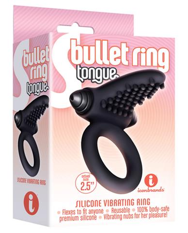 S Bullet Ring Tongue