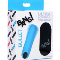 Vibrating Bullet with Remote Control Blue