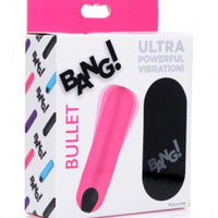 Vibrating Bullet with Remote Control Pink