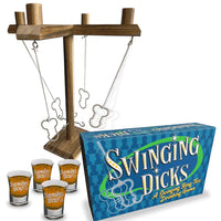 Swinging Dicks Drinking Game & Shot Glasses