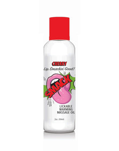 Smack Warming & Lickable Massage Oil – Cherry 2oz