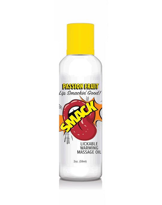 Smack Warming & Lickable Massage Oil – Passion Fruit 2oz