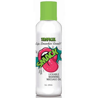 Smack Warming & Lickable Massage Oil – Tropical 2oz