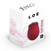 LOE The Rose Premium Suction Stimulator Red