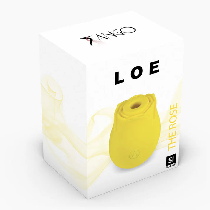 LOE The Rose Premium Suction Stimulator Yellow