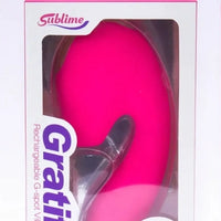 Gratifier Rechargeable G Spot Vibrator in Pink