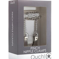 Ouch! Pinch Nipple Clamps-Metal