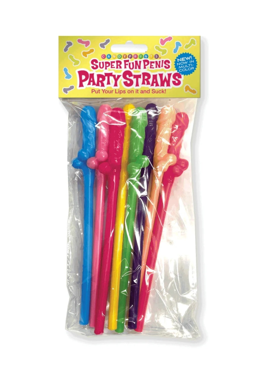 Super Fun Penis Party Straws – 8 pack