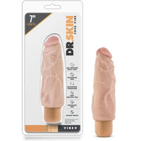 Dr. Skin Cock Vibe 9 in Beige