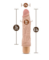 Dr. Skin Vibe 10 - 8.5 Inch Vibrating Cock
