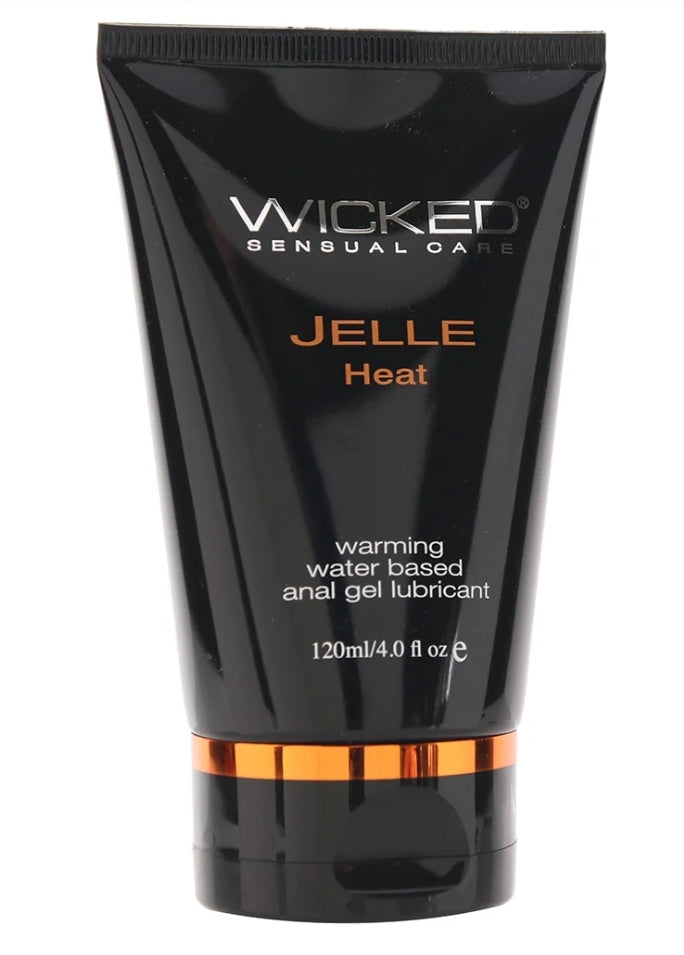 Jelle Heat Warming Anal Lube in 4oz/120ml