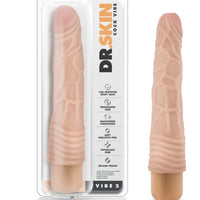 Dr. Skin Vibe 2 - 9 Inch Vibrating Cock