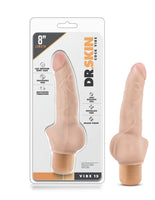 Dr. Skin Vibe 12 - 8 Inch Vibrating Cock - Beige
