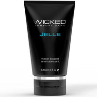 Wicked Jelle Water Based Anal Lube 4oz