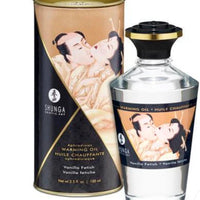 Shunga Aphrodisiac Warming Oil in Vanilla Fetish