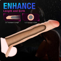 Performance Plus 2.5 Inch Silicone Penis Xtender