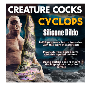 Cyclops Monster Silicone Dildo