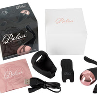 Belou Remote Controlled Vibrating Stimulator Black