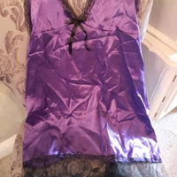 Yoins Nightie in Purple XL