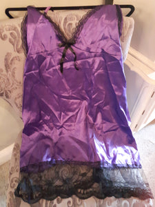 Yoins Nightie in Purple XL