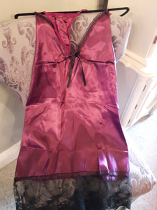 Yoins Nightie in Burgandy XXL