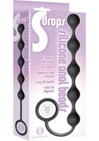 S Drops Silicone Anal Beads Smooth or Textured
