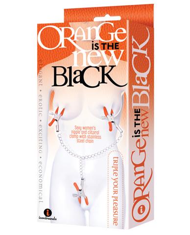 Orange Is the New Black Triple Your Pleasure Clamps