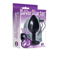 The Silver Starter black & violet Anal jewel