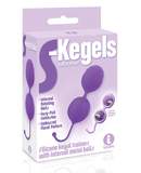 S-Kegels Silicone Kegel Balls in Purple