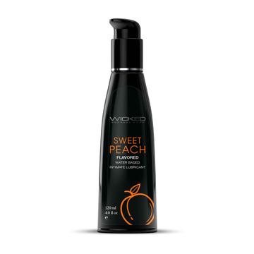 Wicked Sweet Peach Waterbased Flavored Lube 4oz