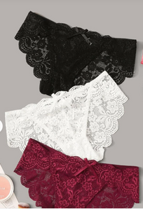 Floral Lace Panty Assorted Colours and sizes