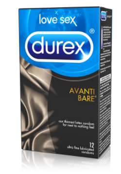 Avanti Bare Latex Condoms in 12 Pack
