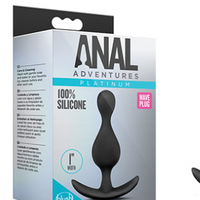 Anal Adventure Platinum Wave Plug