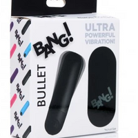 Vibrating Bullet with Remote Control black