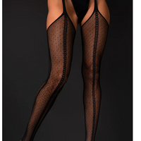 Dim The Lights Garter Stockings