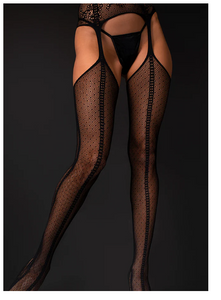 Dim The Lights Garter Stockings