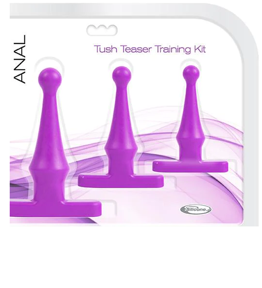 Climax® Anal Tush Teaser Training Kit, Deep Purple