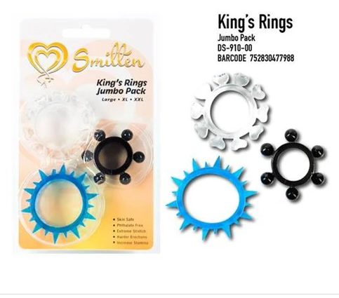 Smitten Kings Ring Jumbo 3pk