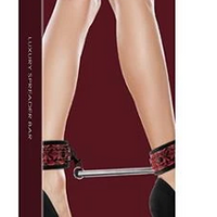 Luxury Spreader Bar & Cuffs in Burgundy