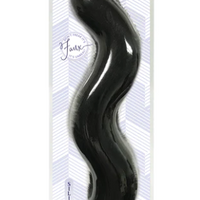 Foxy Fox Tail Silicone Butt Plug Black