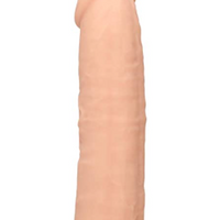 RealRock 7.5" Silicone Dildo in Flesh