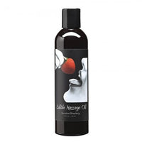 Edible Massage Oil 8oz/236ml in Strawberry