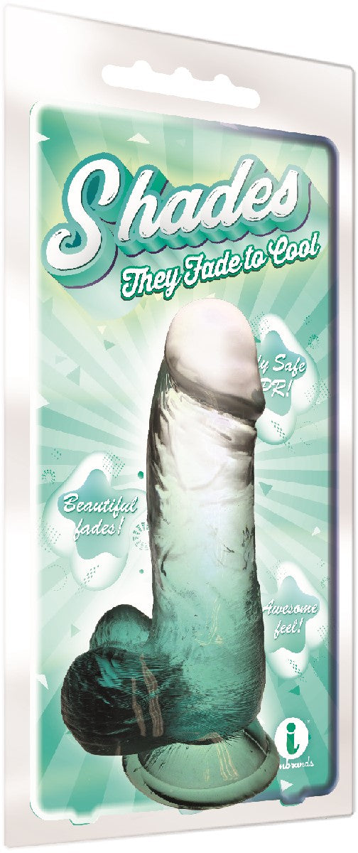 Shades 6 inch Jelly Dildo Emerald