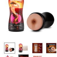 Loverboy - Cowboy - Self Lubricating Stroker - Beige