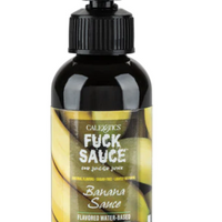 CalExotics – Fuck Sauce – Water-Based Lubricant – Banana - 2oz/60ml