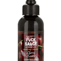 CalExotics – Fuck Sauce – Water-Based Lubricant – Cherry - 2oz/60ml