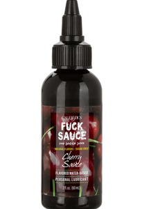 CalExotics – Fuck Sauce – Water-Based Lubricant – Cherry - 2oz/60ml