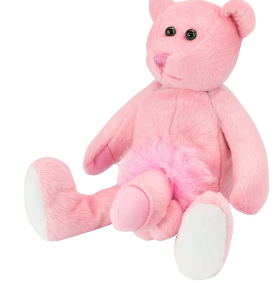 NMC Wild Willies - 7 Inch Bear - Pink