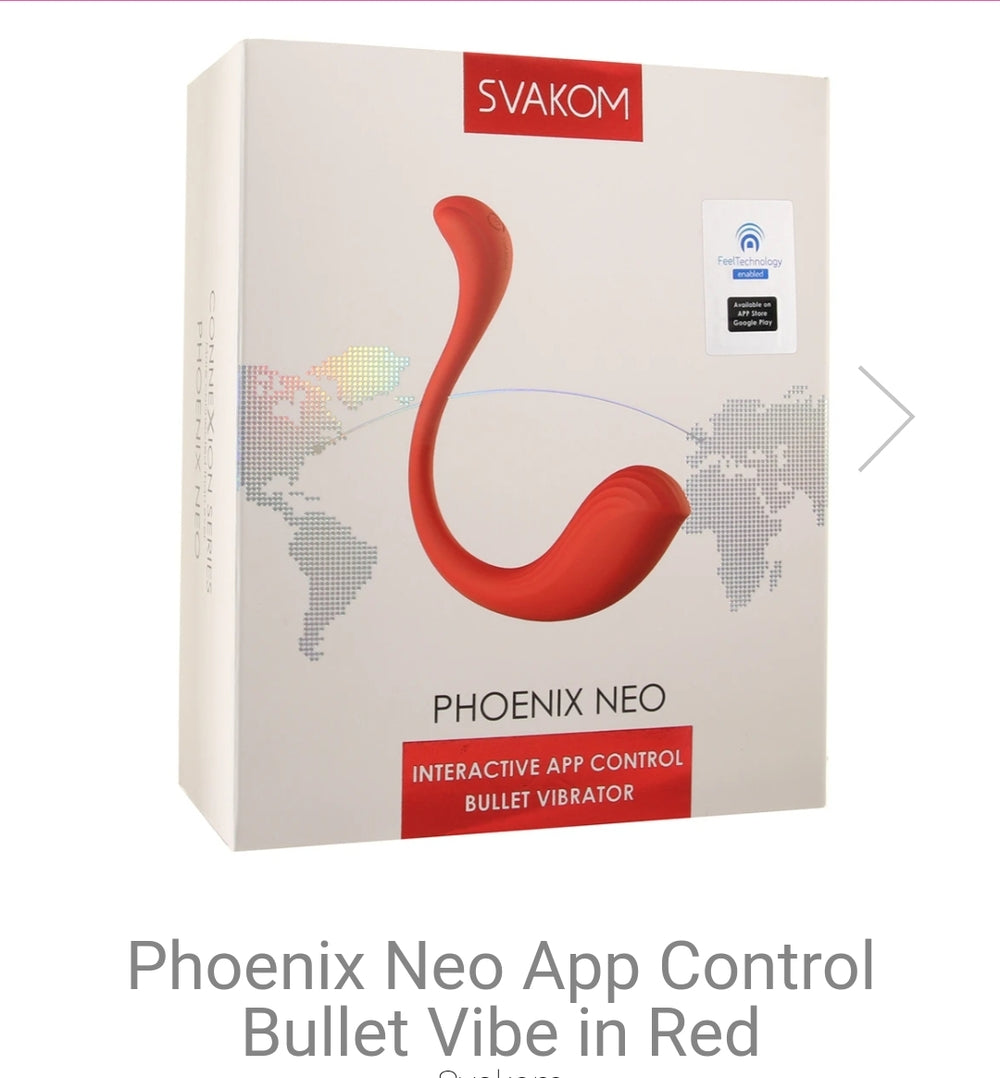 Phoenix Neo App Control Bullet Vibe in Red