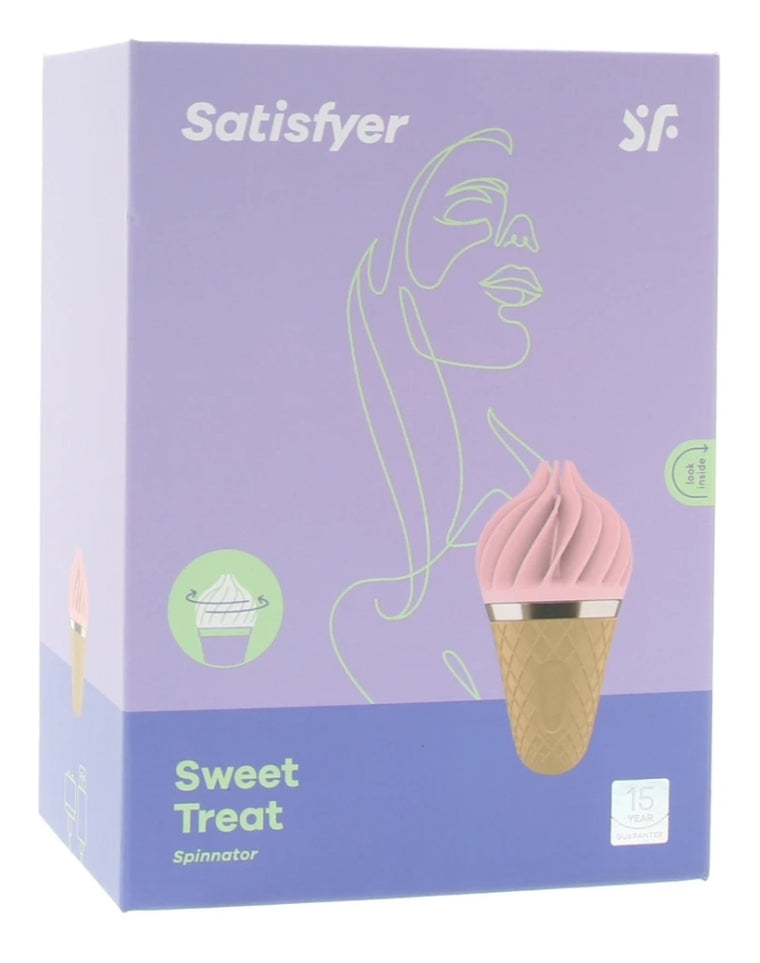 Satisfyer Sweet Treat Spinnator in Pink